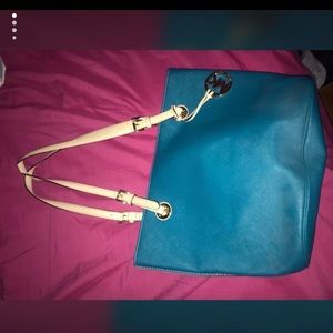 Michael Kors purse bag Aqua blue